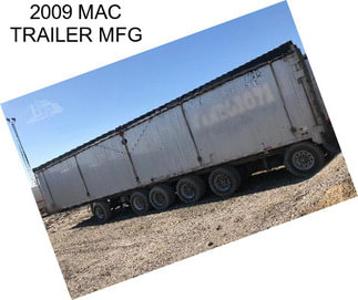 2009 MAC TRAILER MFG