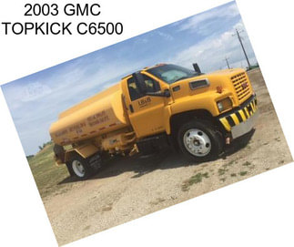 2003 GMC TOPKICK C6500