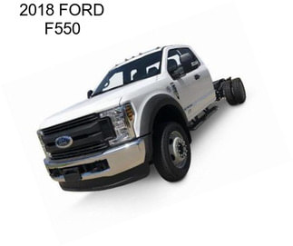 2018 FORD F550