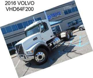 2016 VOLVO VHD64F200