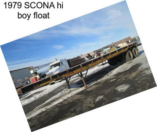 1979 SCONA hi boy float