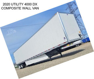 2020 UTILITY 4000 DX COMPOSITE WALL VAN