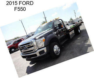 2015 FORD F550