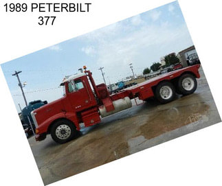 1989 PETERBILT 377
