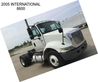 2005 INTERNATIONAL 8600