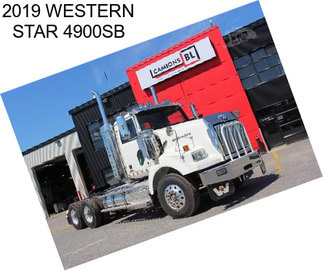 2019 WESTERN STAR 4900SB