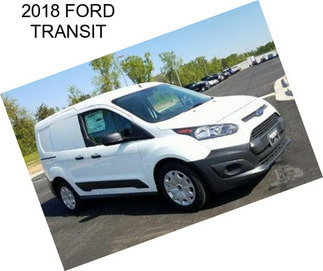 2018 FORD TRANSIT