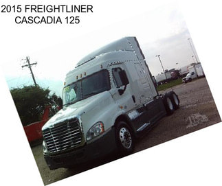 2015 FREIGHTLINER CASCADIA 125