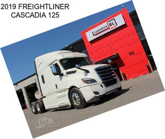 2019 FREIGHTLINER CASCADIA 125