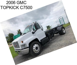 2006 GMC TOPKICK C7500