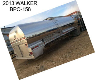 2013 WALKER BPC-158