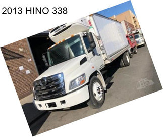 2013 HINO 338