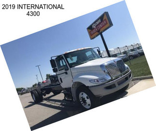 2019 INTERNATIONAL 4300