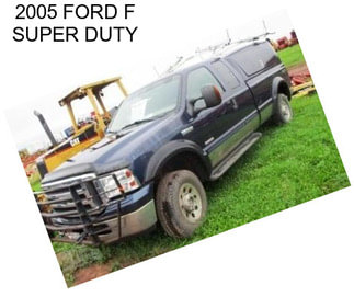 2005 FORD F SUPER DUTY