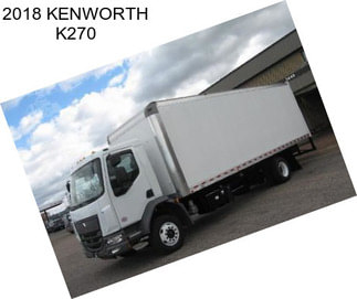 2018 KENWORTH K270