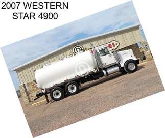 2007 WESTERN STAR 4900