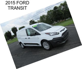 2015 FORD TRANSIT