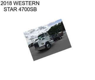 2018 WESTERN STAR 4700SB