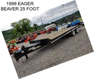 1998 EAGER BEAVER 25 FOOT