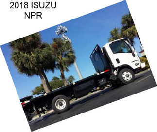 2018 ISUZU NPR