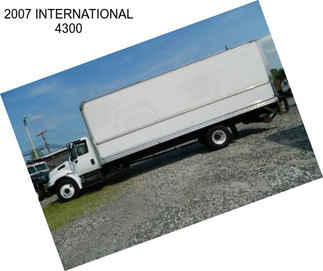 2007 INTERNATIONAL 4300