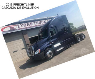 2015 FREIGHTLINER CASCADIA 125 EVOLUTION