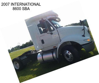 2007 INTERNATIONAL 8600 SBA