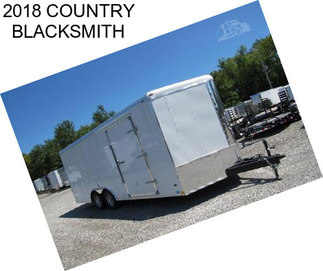 2018 COUNTRY BLACKSMITH