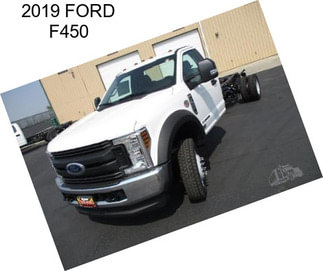 2019 FORD F450