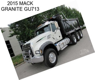 2015 MACK GRANITE GU713