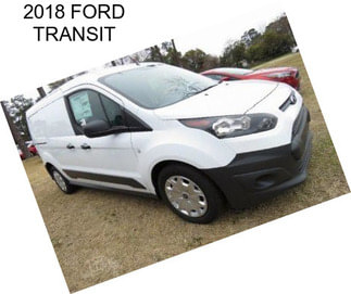 2018 FORD TRANSIT