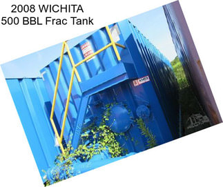 2008 WICHITA 500 BBL Frac Tank