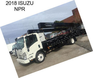 2018 ISUZU NPR