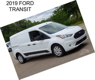 2019 FORD TRANSIT