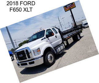 2018 FORD F650 XLT