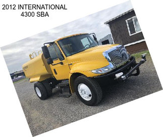 2012 INTERNATIONAL 4300 SBA