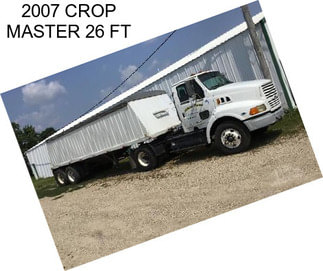 2007 CROP MASTER 26 FT