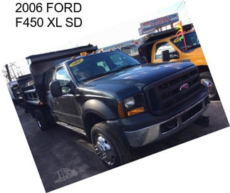 2006 FORD F450 XL SD