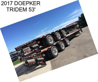 2017 DOEPKER TRIDEM 53\'