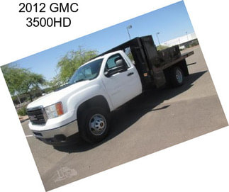 2012 GMC 3500HD