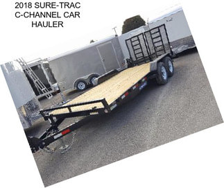 2018 SURE-TRAC C-CHANNEL CAR HAULER