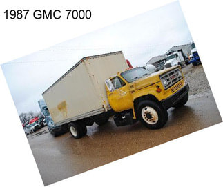 1987 GMC 7000