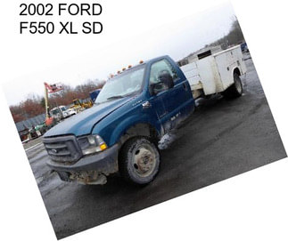 2002 FORD F550 XL SD