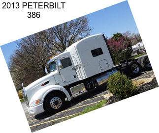 2013 PETERBILT 386