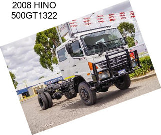 2008 HINO 500GT1322