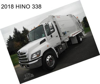 2018 HINO 338