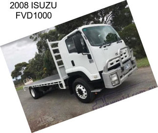 2008 ISUZU FVD1000