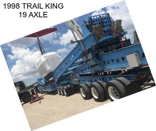 1998 TRAIL KING 19 AXLE