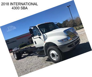 2018 INTERNATIONAL 4300 SBA