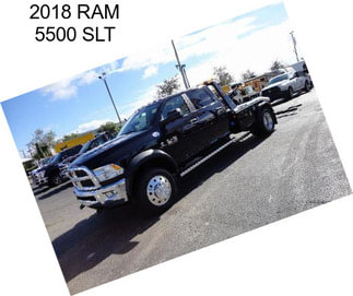 2018 RAM 5500 SLT